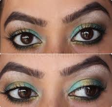 golden eye makeup tutorial