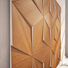 Wooden Pattern Accent Wall Designs