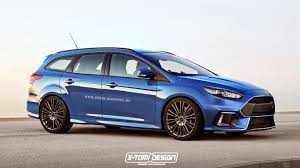 2016 ford focus rs rendered as estate