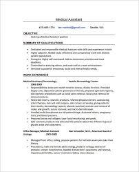 Medical Assistant Resume Examples Template Business