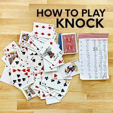 how to play card games knock from