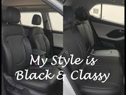 Creta 2022 Classy Black Seat Cover