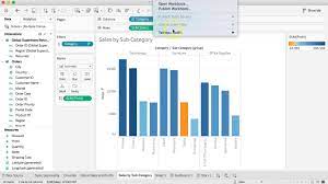 tableau public live dashboard on a web