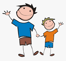 Vector father and son flat cartoon illustration. Father And Son Png Transparent Father And Son Cartoon Png Download Kindpng