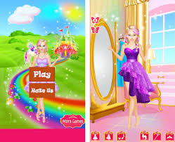 magic princess barbie dress up game for
