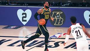 Lebron james basketball jerseys, tees, and more are at the official online store of the nba. Lebron James Lakers Honor Kobe Bryant In Black Mamba Uniforms Video Hollywood Life