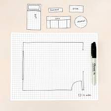 floor plan with graph paper tessie fay