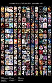 Anime Recommendation Chart 9gag