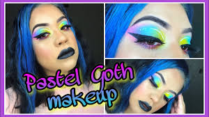 pastel goth makeup tutorial you