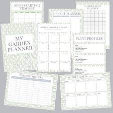 Printable Garden Planner Garden Journal