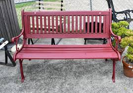 Garden Bench Seat Cast Iron Ends
