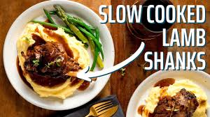 mouthwatering slow cooked lamb shanks