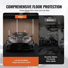 vevor waterproof garage floor mat for