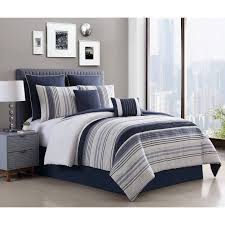 navy blue bedding