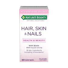 natures bounty skin hair nails 60