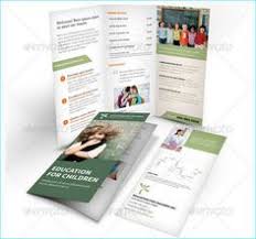 Trifold Back To School Brochure Brochures And Fonts