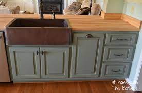 glazed kitchen cabinets at home with