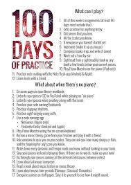 Creating An Awesome Piano Practice Habit With 100 Days Of