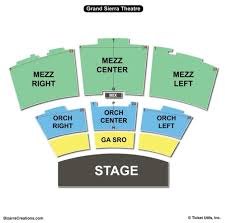 grand sierra theatre seating charts