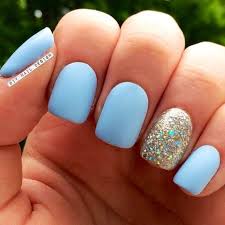 Check out our light blue nail selection for the very best in unique or custom, handmade pieces from our shops. Bc5c35ed52eca1dc1a69c05e0b96f3ab Jpg 640 640 Pixels Matte Nails Design Blue Nails Simple Nails