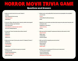 Grab some snacks and some friends and gather around to put your smarts to the test with these movie trivia questions.test your general knowledge of film with our best movie trivia questions and answers. 10 Best Printable Halloween Trivia And Answers Printablee Com