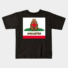 Hollister California T Shirt City Souvenir Us State Silhouette Retro Vintage 80s 70s Gift