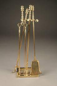 Nice Fireplace Set Made From Brass