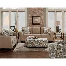 tan sofa loveseat and accent chair