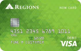 You can personalize any of the following types of regions cards: Debit Cards Prepaid Cards Gift Cards Regions
