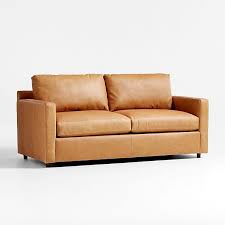 leather sleeper sofa crate barrel