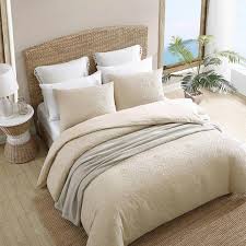 Beige Cotton Queen Comforter Set