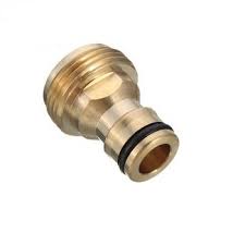 brass clip on hose adaptor with 3 4