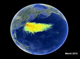 Fukushima Radioactive Ocean Impact Map March 2012 Update