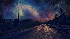 hd desktop wallpaper sky night road