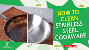 how to clean stainless steel pots