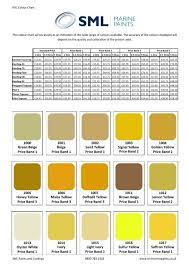 Ral Colour Chart Sml Marine Paints