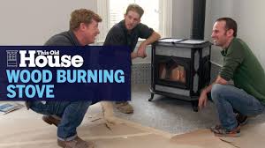 how to install a wood burning stove