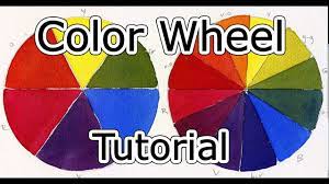 color wheel tutorial how to mix paint