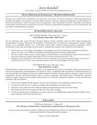 Powerful Human Resources Resume Example         