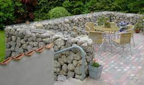 Gabion Fences And Stone Walls Rock