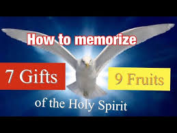 memorize 7 gifts of the holy spirit