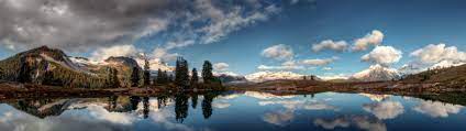 landscape nature lake reflection
