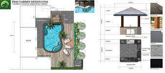 Landscape Design Pool And Bar Thai