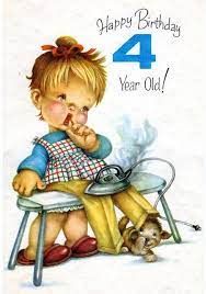 Happy birthday 4 year old boy images. Pin On Vintage Images