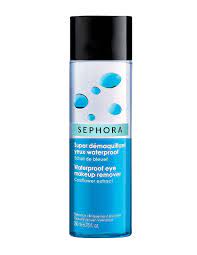 sephora collection waterproof eye makeup remover no colour 200 ml