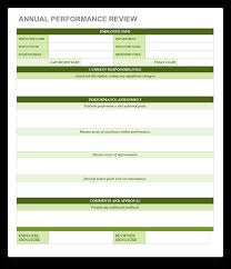 70 Free Employee Performance Review Templates Word Pdf