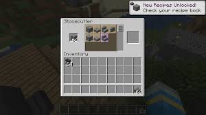 Also keeps the door open for any future stone blocks. Mc 149052 Stonecutter Recipe List Doesn T Show Item Tooltips Jira
