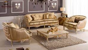 Royal Luxury Classic Style Golden Sofa