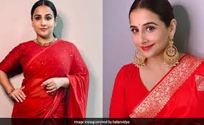 celebrity approved red saree looks to