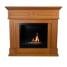 Traditional Mantel Bio Fireplace Wood